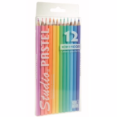 Immagine di Cf12 matite colorate pastel ass
