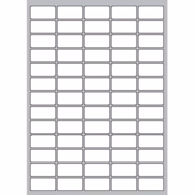 Immagine di Etichette Laser-Inkjet A4 mm 38x212 ff100
