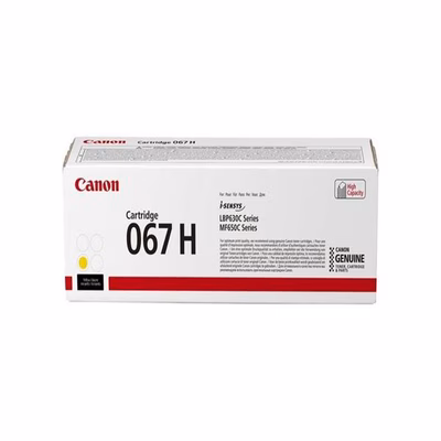 Immagine di Toner Laser CANON 067HY 5103C002 giallo 2350 copie