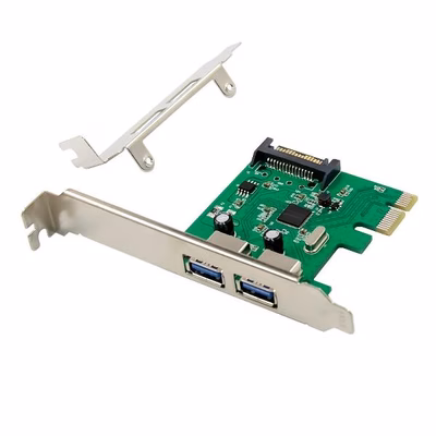 Immagine di 2-port USB 3.0 pcie card