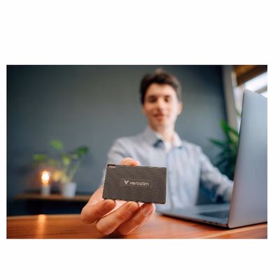 Immagine di Ssd esterni 1000GB USB 3.2 gen.2 type-c VERBATIM Mini Metal SSD esterna 1TB USB C 3.2 Gen 2x2 3203