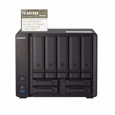Immagine di Nas senza hard disk integrato QNAP QNAP NAS SMB TS-H973AX-32G