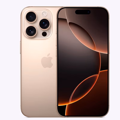 Immagine di IPhone 16 Pro 128GB titanio sabbia