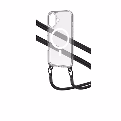 Immagine di Cover plastica Trasparente CELLY FREEDOMMAG - Magnetic cover iPhone 16 FREEDOMMAG1112