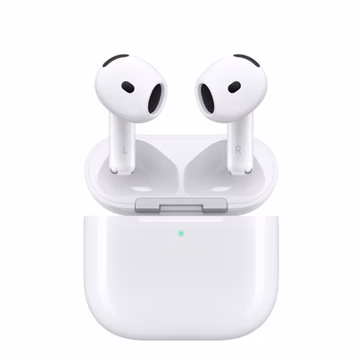 Immagine di AirPods 4 con cancellazione attiva del rumore bianco