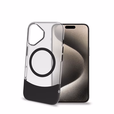 Immagine di Cover tpu Nero CELLY MAGDUAL - Apple iPhone 16 iPhone 16 CASES MAGDUAL1078BK