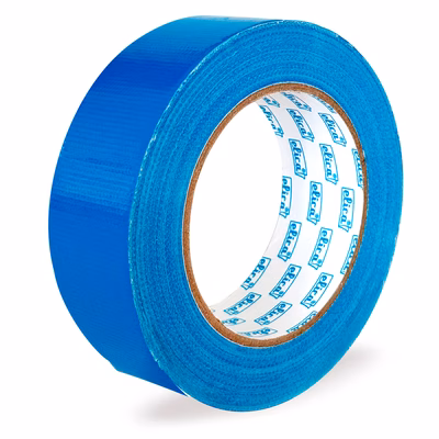 Immagine di Nastro adesivo telato politenato mm 38x25m blu