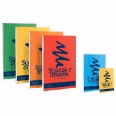 Immagine di Blocchi schizza e strappa A6 FAVINI - 5 pezzi