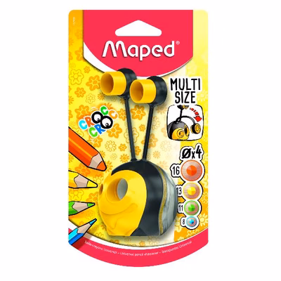 Immagine di Temperamatite croc ape 2 fori