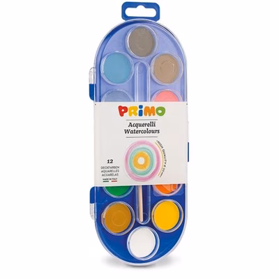 Immagine di Acquerelli in scatola di plastica