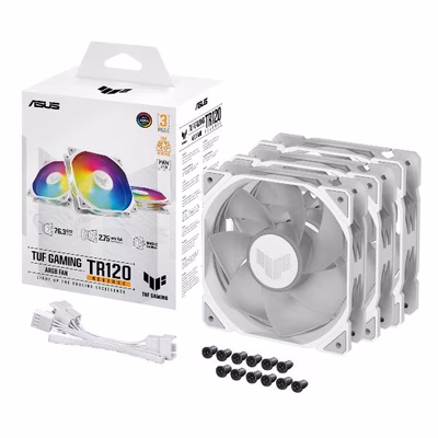Immagine di Tr120 fan argb rev white 3in1
