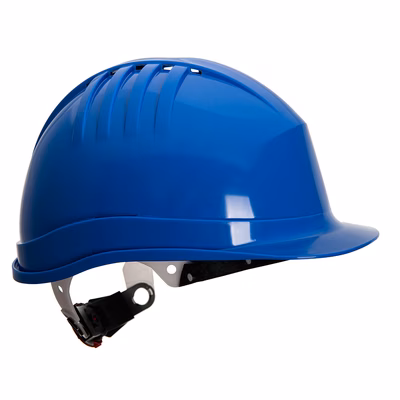 Immagine di Elmetto di sicurezza expertline (cricchetto a rotella) PORTWEST PS62 colore blu royal