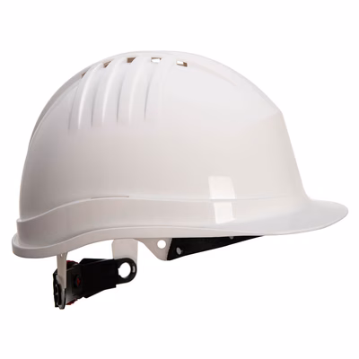 Immagine di Elmetto di sicurezza expertline (cricchetto a rotella) PORTWEST PS62 colore bianco