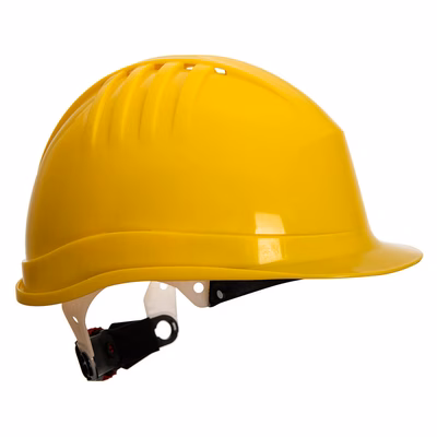 Immagine di Elmetto di sicurezza expertline (cricchetto a rotella) PORTWEST PS62 colore giallo