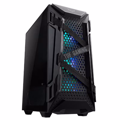 Immagine di Cabinet midi-tower nero ASUS TUF Gaming GT301 GT301