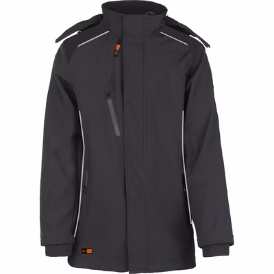 Immagine di Parka Softshell ELICA SAFETY OVIEDO colore nero taglia S