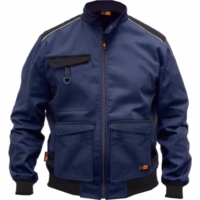 Immagine di Giacca da lavoro ELICA SAFETY PALMAS colore blu navy/nero taglia 44