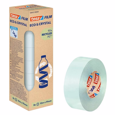 Immagine di Nastro adesivo TESAFILM ECO&CRYSTAL mm 19x10 m trasparente