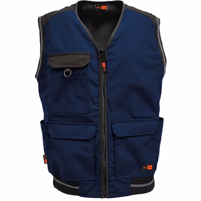 Immagine di Gilet ELICA SAFETY RIO blu navy taglia 54