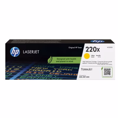 Immagine di Toner Laser HP 220X W2202X giallo 5500 copie
