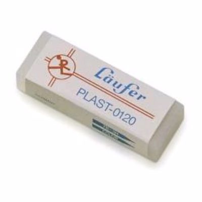 Immagine di Gomma LEBEZ LAUFER PLAST-0120 colore bianco