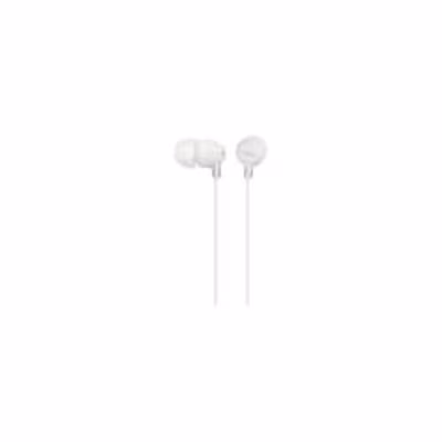 Immagine di Auricolari con filo sì 1 x jack 3,5mm Bianco SONY MDR-EX15AP con microfono MDREX15APW.CE7