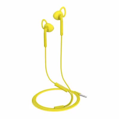 Immagine di Auricolari con filo sì 1 x jack 3,5mm Giallo CELLY UP400ACT - Jack 3.5mm Stereo Sport Wired Earphone