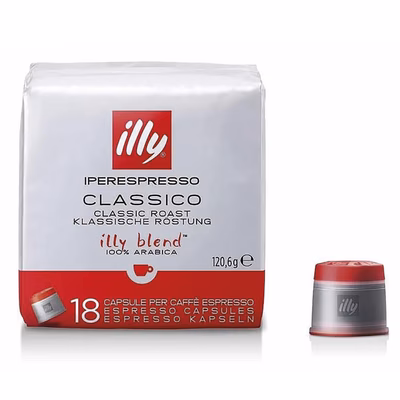 Immagine di Capsule caff&#xE8; ILLY IPERESPRESSO Classico (di colore rosso)