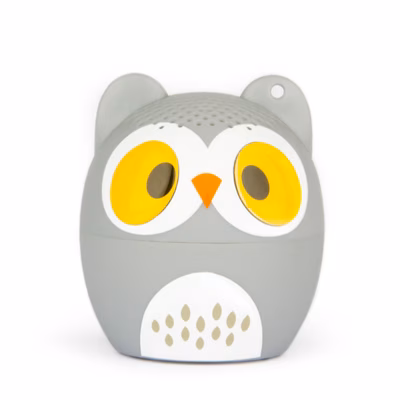 Immagine di Cassa per Smartphone/Tablet/Mp3 sì grigio HAMLET MINI SPEAKER GUFO XBTPET-OWL