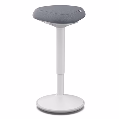 Immagine di Sgabello LEITZ ACTIVE COMFORT standing colore grigio chiaro
