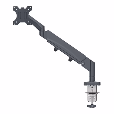 Immagine di Braccio salvaspazio LEITZ ERGO per monitor singolo colore grigio scuro