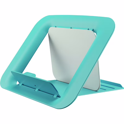 Immagine di Supporto per laptop regolabile LEITZ ERGO COSY in plastica riciclata colore blu
