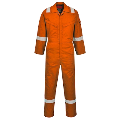 Immagine di Tuta silver araflame PORTWEST AF73 colore arancione taglia 52