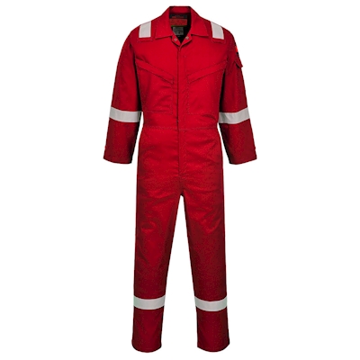 Immagine di Tuta silver araflame PORTWEST AF73 colore rosso taglia 64
