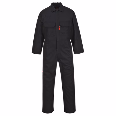 Immagine di Tuta ignifuga bizweld PORTWEST BIZ1 colore nero taglia L