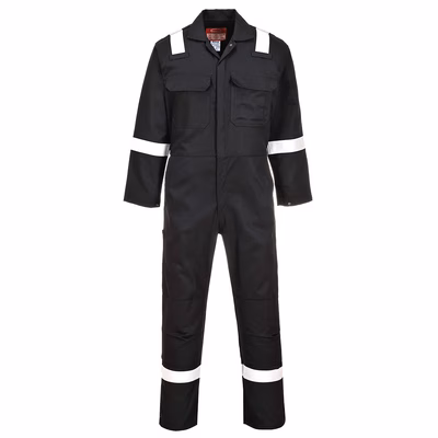 Immagine di Tuta ignifuga bizweld iona PORTWEST BIZ5 colore nero taglia XXXL