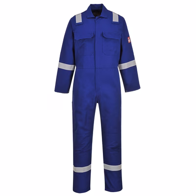 Immagine di Tuta ignifuga bizweld iona PORTWEST BIZ5 colore blu royal taglia XXXL