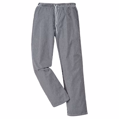 Immagine di Pantaloni PORTWEST BROMLEY CHEFS C079 colore nero a scacchi taglia XL