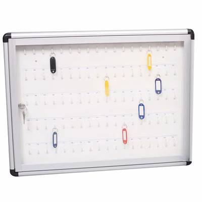 Immagine di Bacheca portachiavi 90 posti anta in crilex