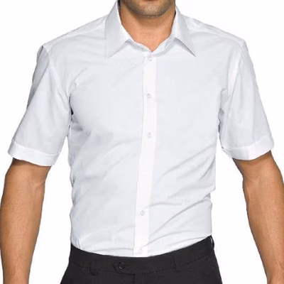 Immagine di Camicia Cartagena slim strech m/m Bianca ISACCO 061620M taglia S