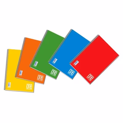 Immagine di Quaderno spiralato ONE COLOR f.to A5 1 rigo