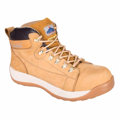 Immagine di Scarponcino nubuck Mid cut steelite SB HRO PORTWEST FW31 miele taglia 39