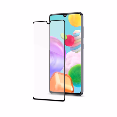 Immagine di Cover vetro temperato CELLY FULLGLASS - Samsung Galaxy A41 FULLGLASS906BK