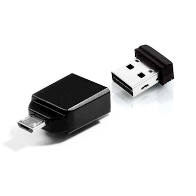 Immagine di Pen Drive VERBATIM NANO USB 2.0 16gb+OTG adatt.