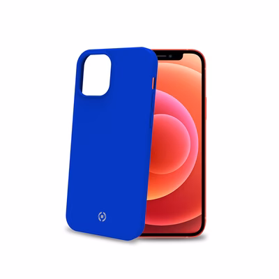 Immagine di Cover silicone blu CELLY FEELING - Apple iPhone 12 Mini FEELING1003BL