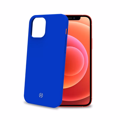 Immagine di Cover silicone blu CELLY FEELING - Apple iPhone 12 Pro Max FEELING1005BL