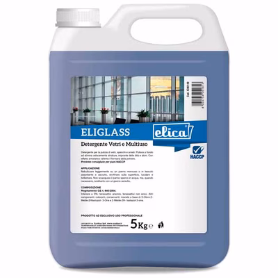 Immagine di Detergente liquido vetri e multiuso ELICA ELIGLASS kg 5