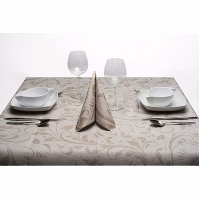 Immagine di Coprimacchia in carta a secco airlaid ROIAL MYTHOS 100x100 colore nocciola 100 pezzi