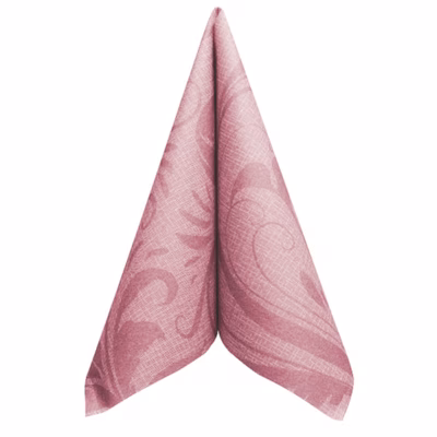 Immagine di Tovagliolo in carta a secco airlaid ROIAL MYTHOS 40x40 colore bordeaux 50 pezzi