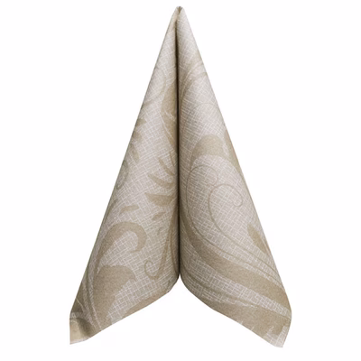 Immagine di Tovagliolo in carta a secco airlaid ROIAL MYTHOS 40x40 colore sabbia 50 pezzi